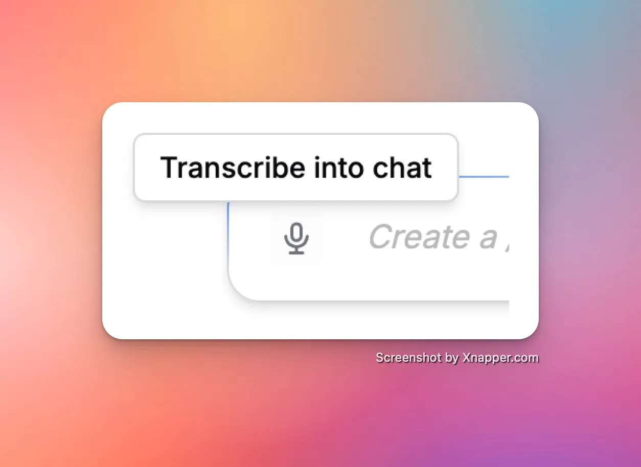 Dictation Interface
