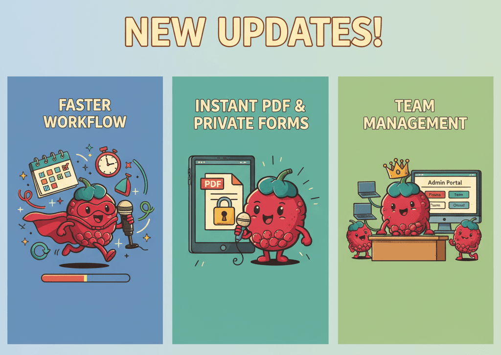 Deeper QHR Accuro Integration, PDF Form Improvements, Admin Portal