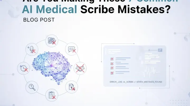 Are You Making These 7 Common AI Medical Scribe Mistakes?